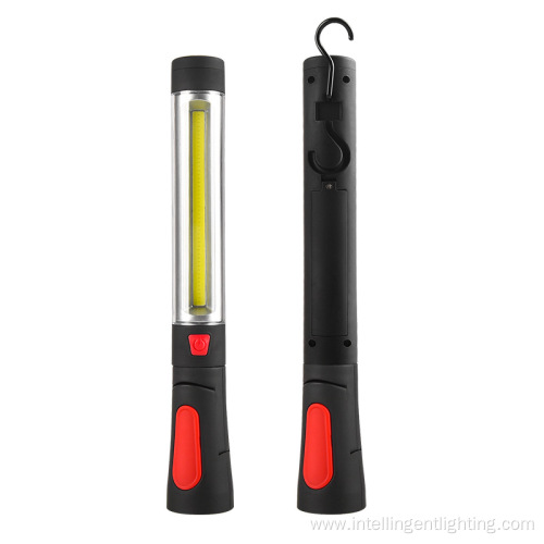 Red LED Emergency Safety Flashlight Magnetic Worklight